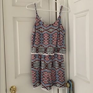 Atmosphere Red, White & Blue Romper Size US 4